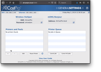 AirPrint Setup AirCastPrint
